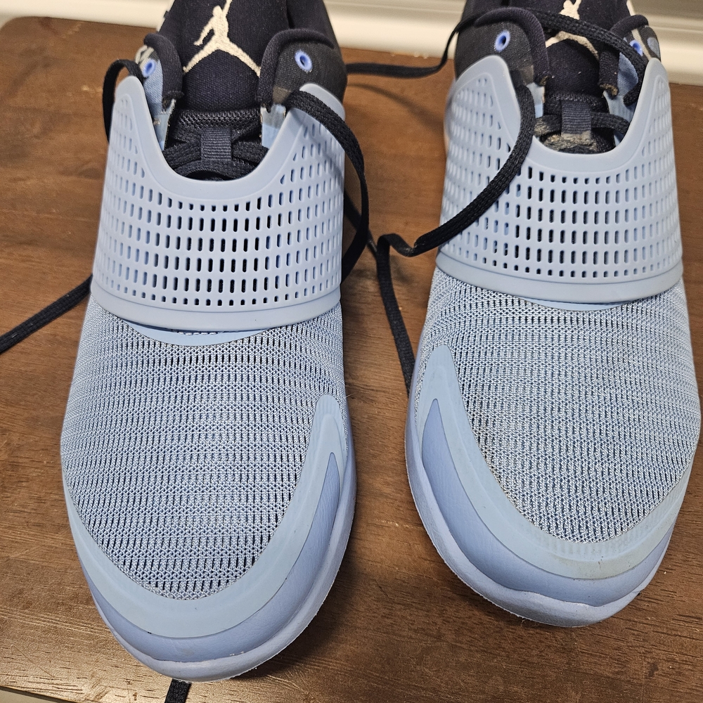 North Carolina Tar Heel Blue Athletic Sneakers